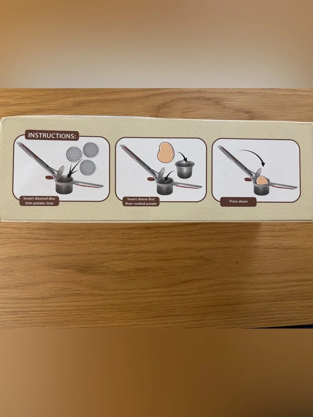 Stainless Steel Potato Ricer